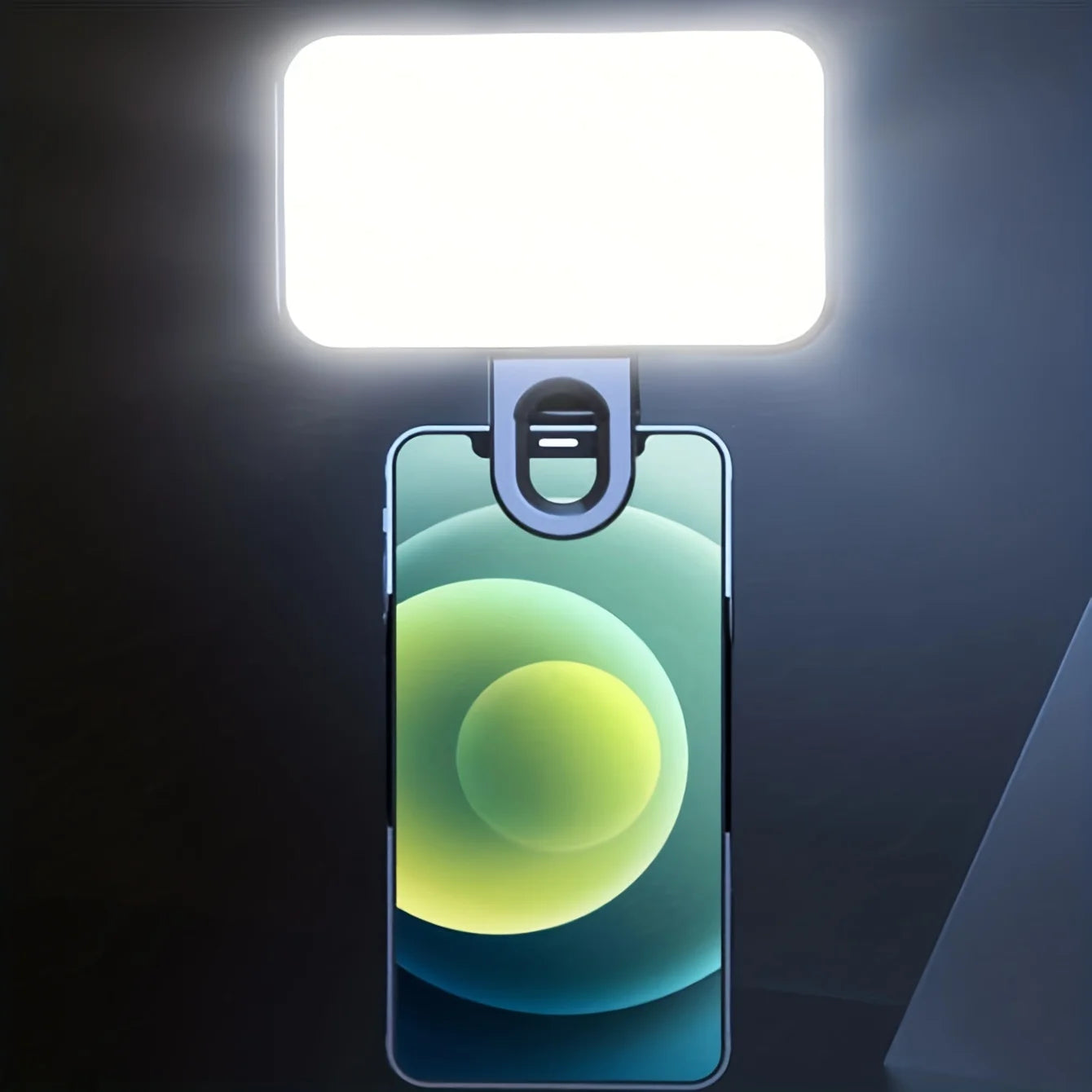 LED selfie light mobile phone 3-color fill light video conference charging portable video light