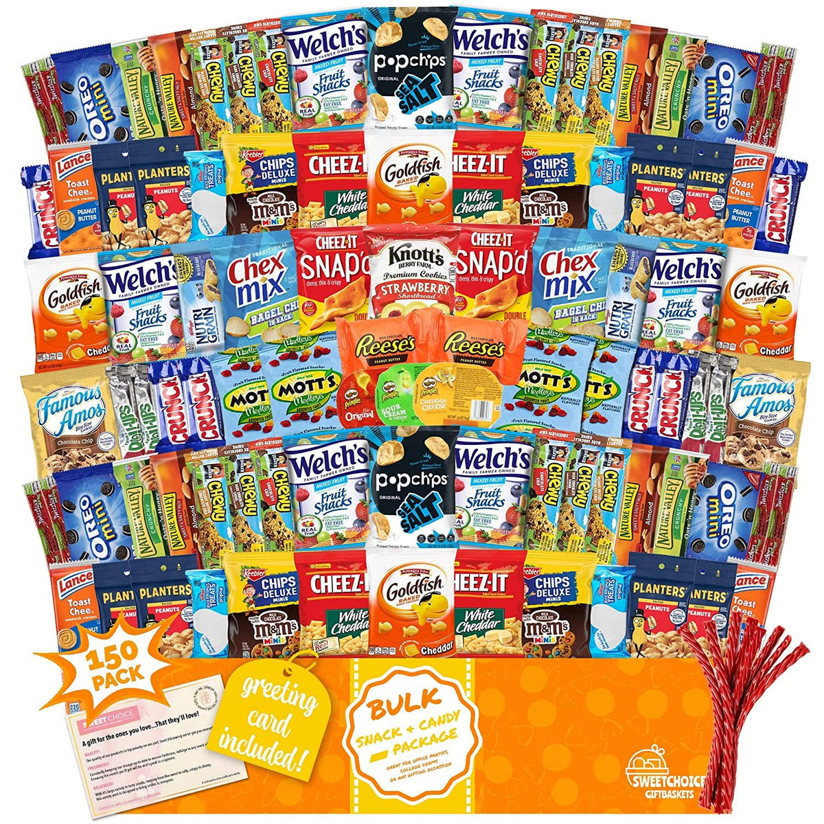 Care Package 150+ Snacks Gift Box