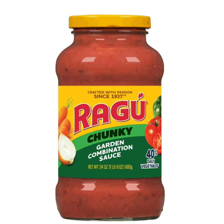Chunky Garden Vegetable Pasta Sauce, 24 oz, 3-Pack