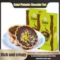 Dubai Chocolate Crispy Tarts with Rich Walnut Flavor