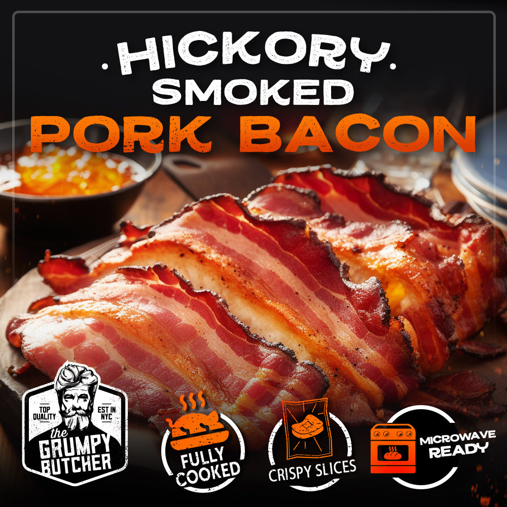 Grumpy Butcher Premium Sliced Smoked Meat - 2 Pack, 1 lb Each