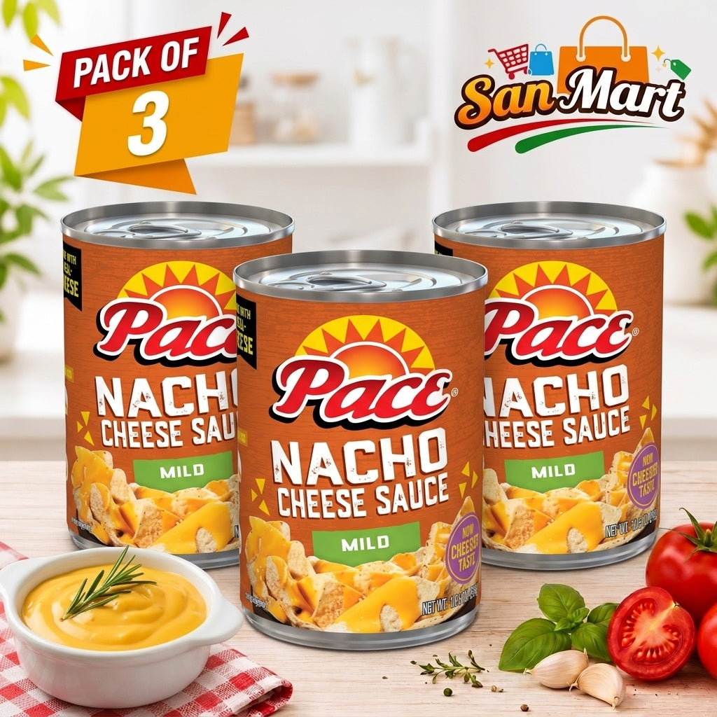 Mild Cheese Sauce Topping, 3-Pack
