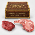 Grumpy Butcher Bone-In Steak & Top Steak Set