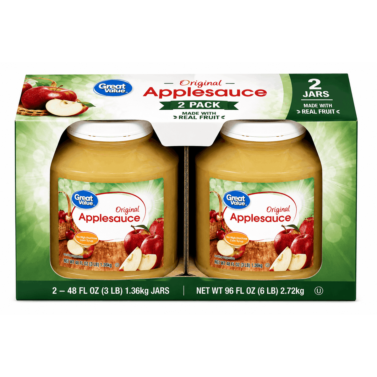 Original Sauce Multipack, 48 oz Jars, 2-Pack
