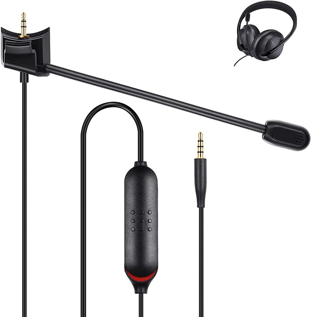 Suitable for Doctor BOSE QC45 earphones with microphone gaming version Mic noise cancelling microphone gaming earphone cable