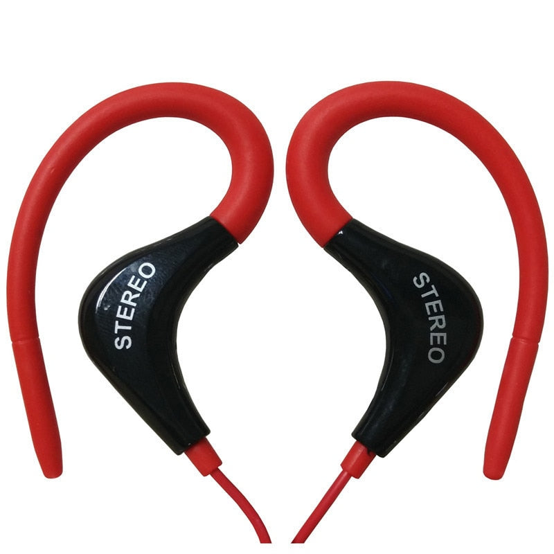 سماعات أذن رياضية سلكية M&J Bass مقاس 3.5 ملم مع ميكروفون لهواتف آيفون وسامسونج ومشغلات MP3 وMP4 والكمبيوتر بجودة عالية