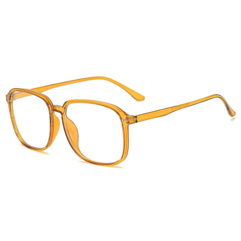 Office Anti Blue Light Oversized Glasses Computer Women Blue Blocking Gaming Big Size Men Eyeglasses Frame Trends
