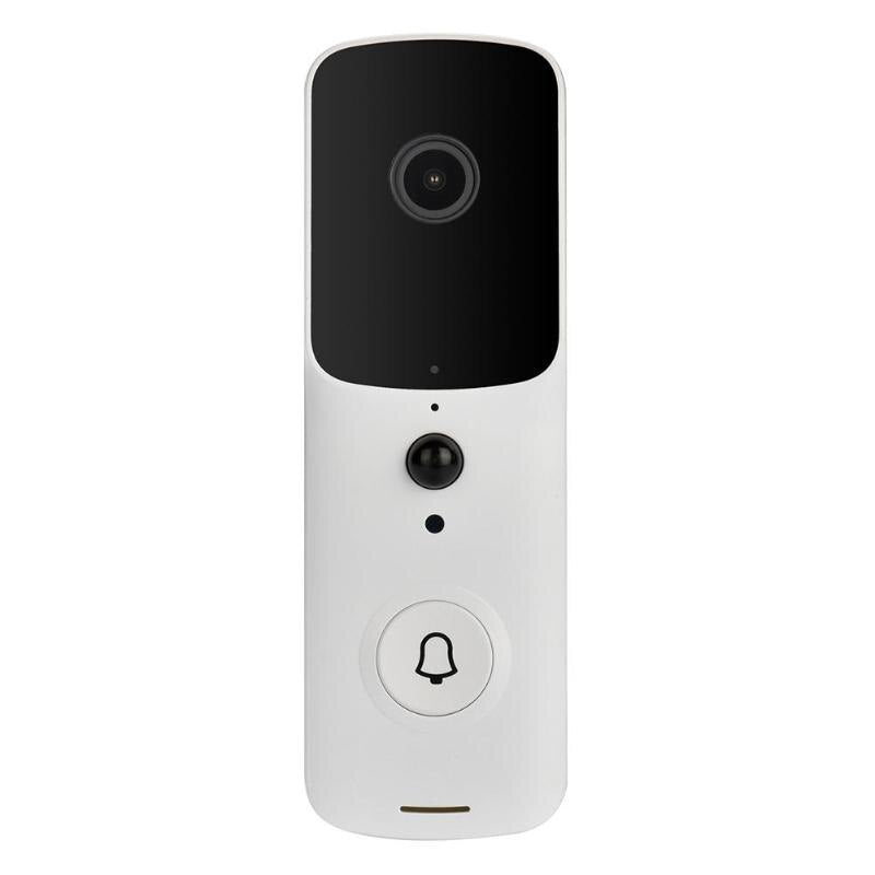 جرس باب ذكي V30 بدقة 1080 بكسل يعمل بالواي فاي، جرس باب فيديو ذكي مع إنذار بالأشعة تحت الحمراء، نظام اتصال داخلي، مراقبة في الوقت الفعلي وكاميرا أمان