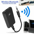 2 in 1 Wireless Bluetooth 5.0 Transmitter Receiver Chargable for TV PC Car Speaker 3.5mm AUX Hifi Music Audio Adapter