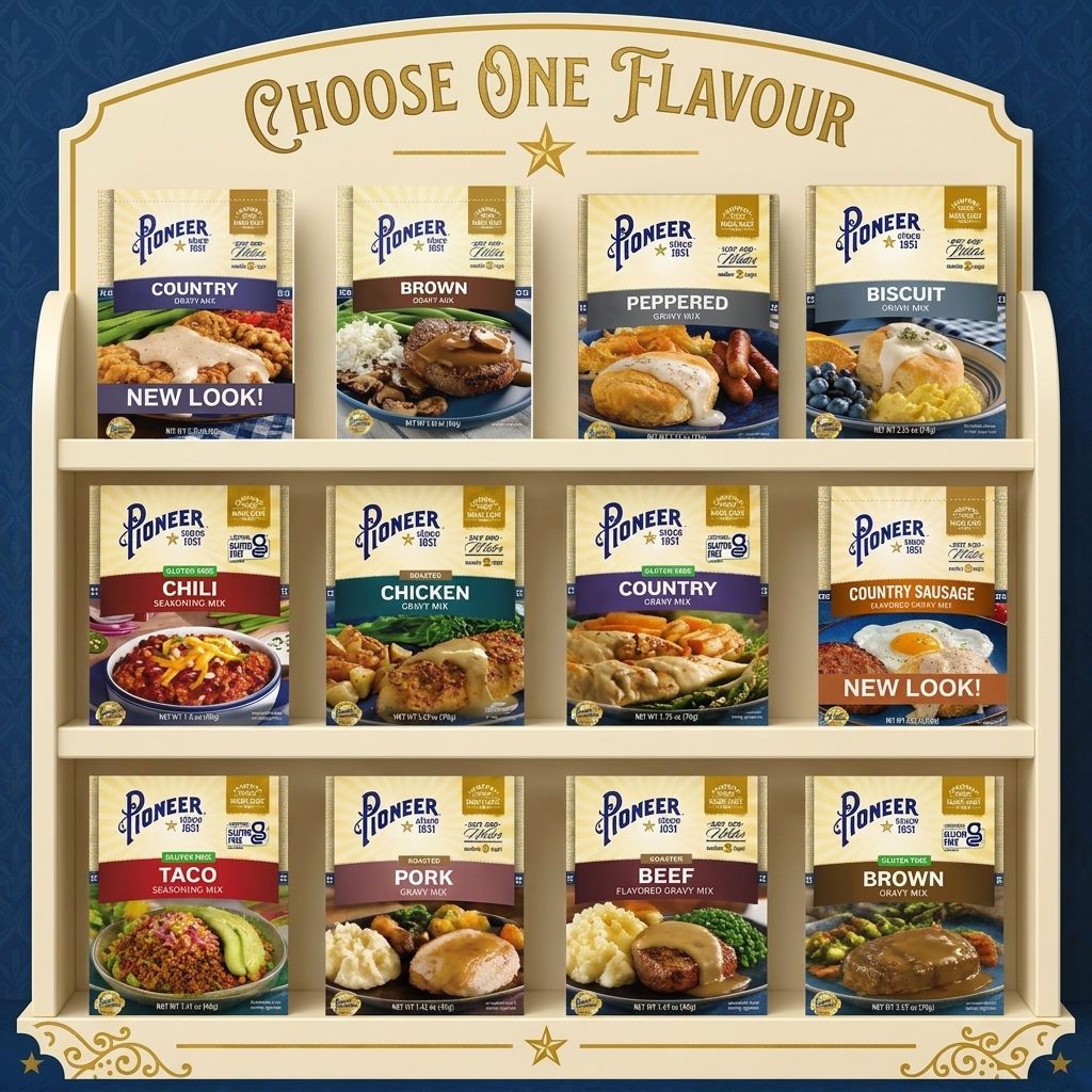 Pioneer Gravy Seasoning Mix, 1-Pack