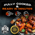 Grumpy Butcher Heritage Cooked Wings - 2 Pack, 20 oz Each