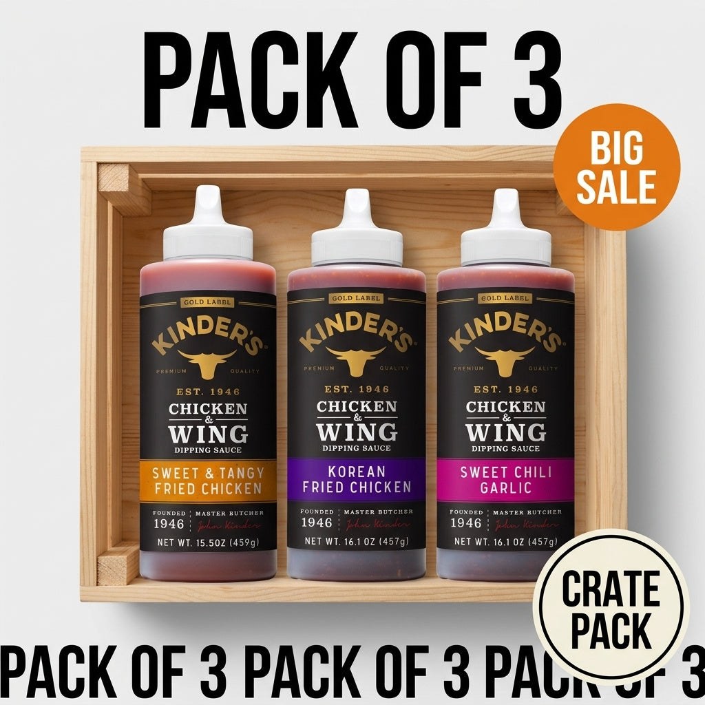 Korean Fried Chicken Sauce Trio, 3-Pack