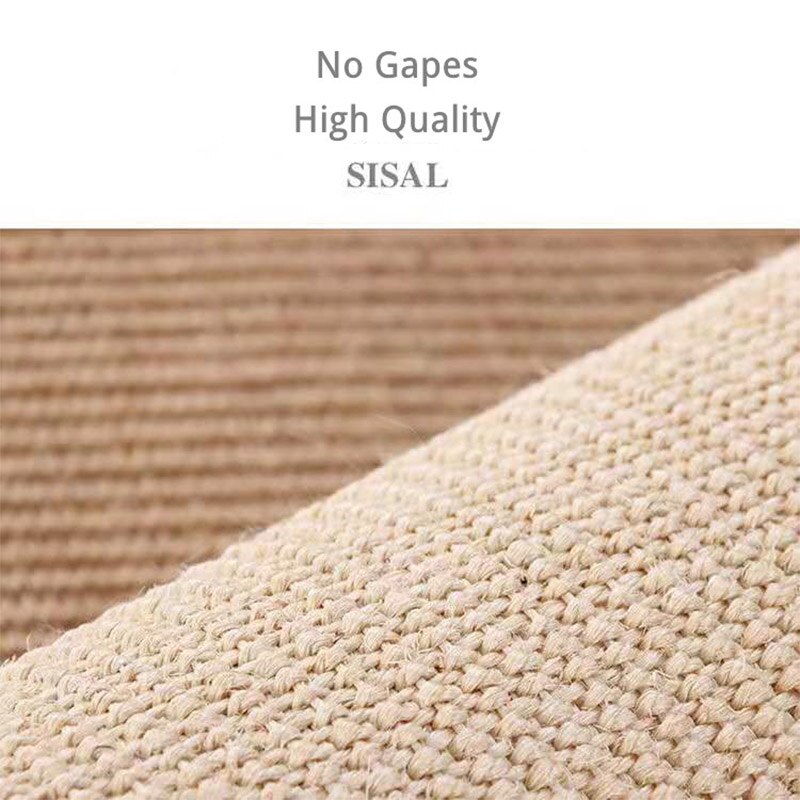 Cats Kitten Scratch Board Sisal Pad Toy Sofa Furniture Protector Mat Claws Care Paw Pad with Invisible Nail