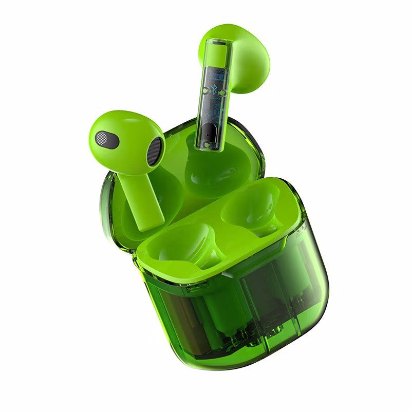 YX06 Transparent Bluetooth Headset Low Delay Wireless TWS Game Video Games Sports Headset