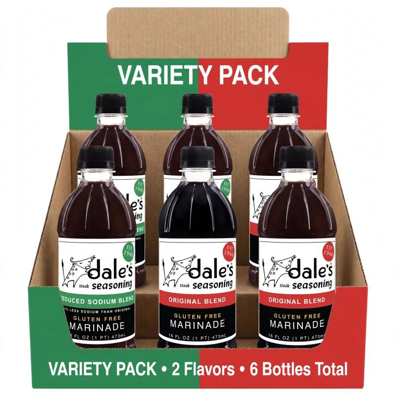 Reduced Sodium Seasoning & Marinade Set, 6-Pack
