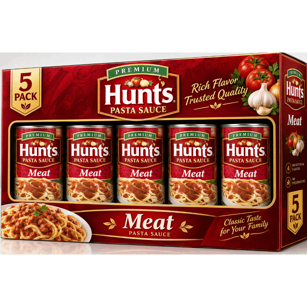 Meat Pasta Sauce, 5-Piece Pack