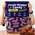 Nut-Filled Purple Chocolate Candy - 3.53 oz