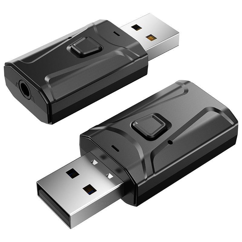 3 In 1 Bluetooth 5.0 Receiver wireless USB Adapter 3.5mm Audio Receiver/transmitter For TV PC Car AUX Speaker Plug And Play