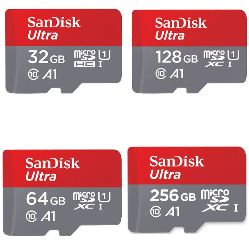 بطاقة ذاكرة Micro SD سعة 64 جيجابايت للمراقبة بالفيديو، بطاقة ذاكرة مرور 128 جيجابايت 256 جيجابايت بحد أقصى 512 جيجابايت 1 تيرابايت لهواتف DJI درونات للسيارة