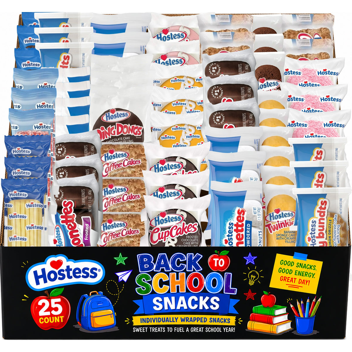 Hostess Cakes Assorted Pack - 25 Count