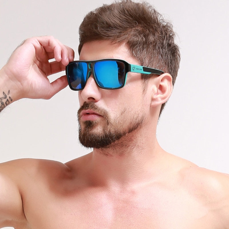Classic Fashion Men Polarized Sunglasses PC+Metal Frame Strengthen TAC Mirror Anti-Glare Driving Sun Glasses UV400 K3
