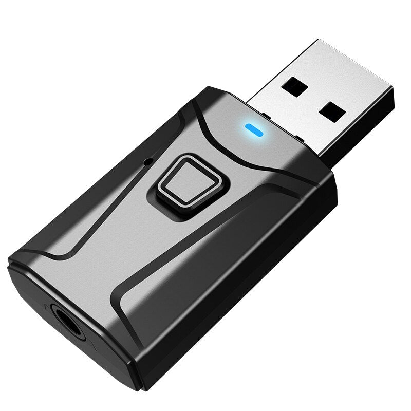 3 In 1 Bluetooth 5.0 Receiver wireless USB Adapter 3.5mm Audio Receiver/transmitter For TV PC Car AUX Speaker Plug And Play