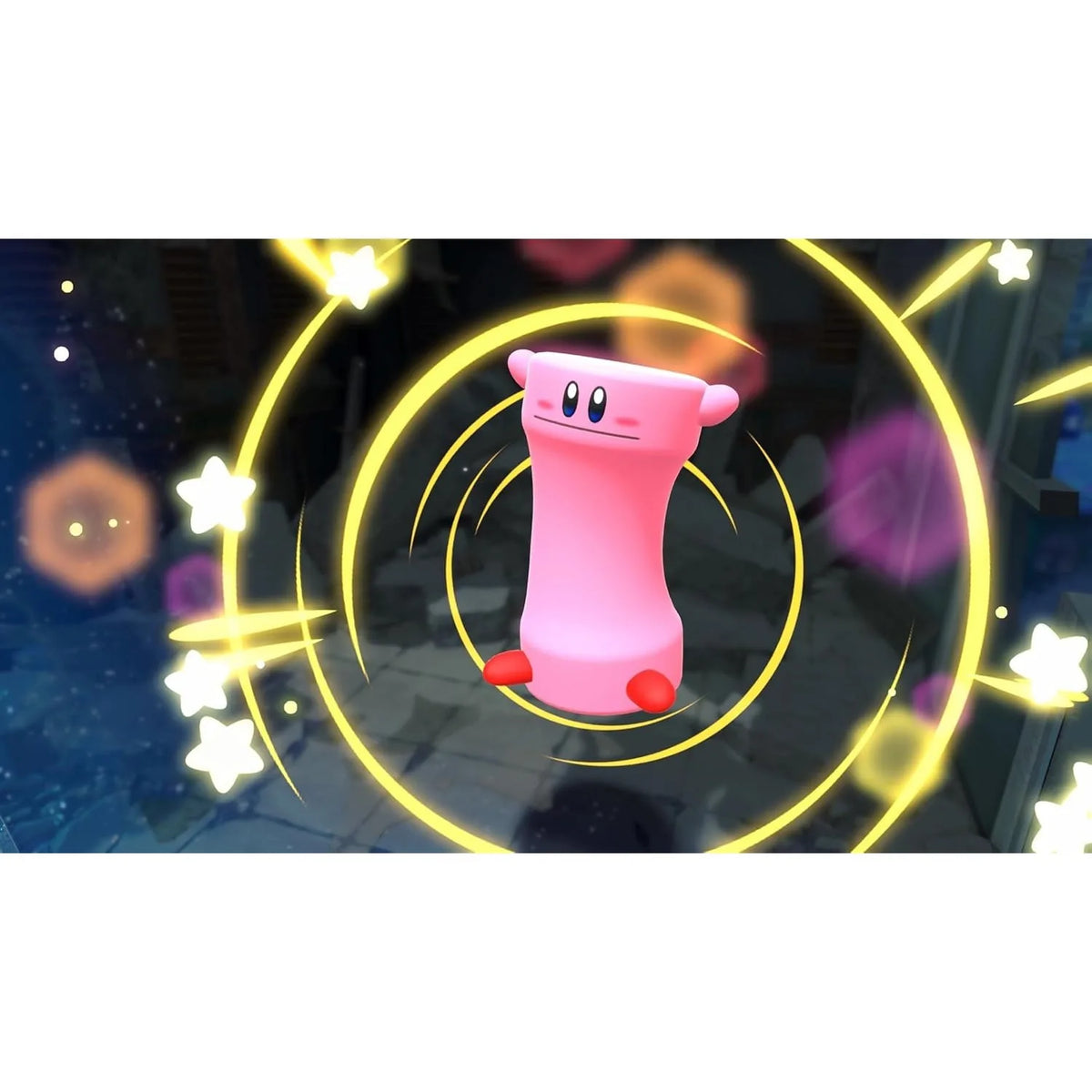 Kirby and the Forgotten Land + Star-Crossed World Physical Video Game Card (Nintendo Switch 2 Edition)-Hong Kong Version