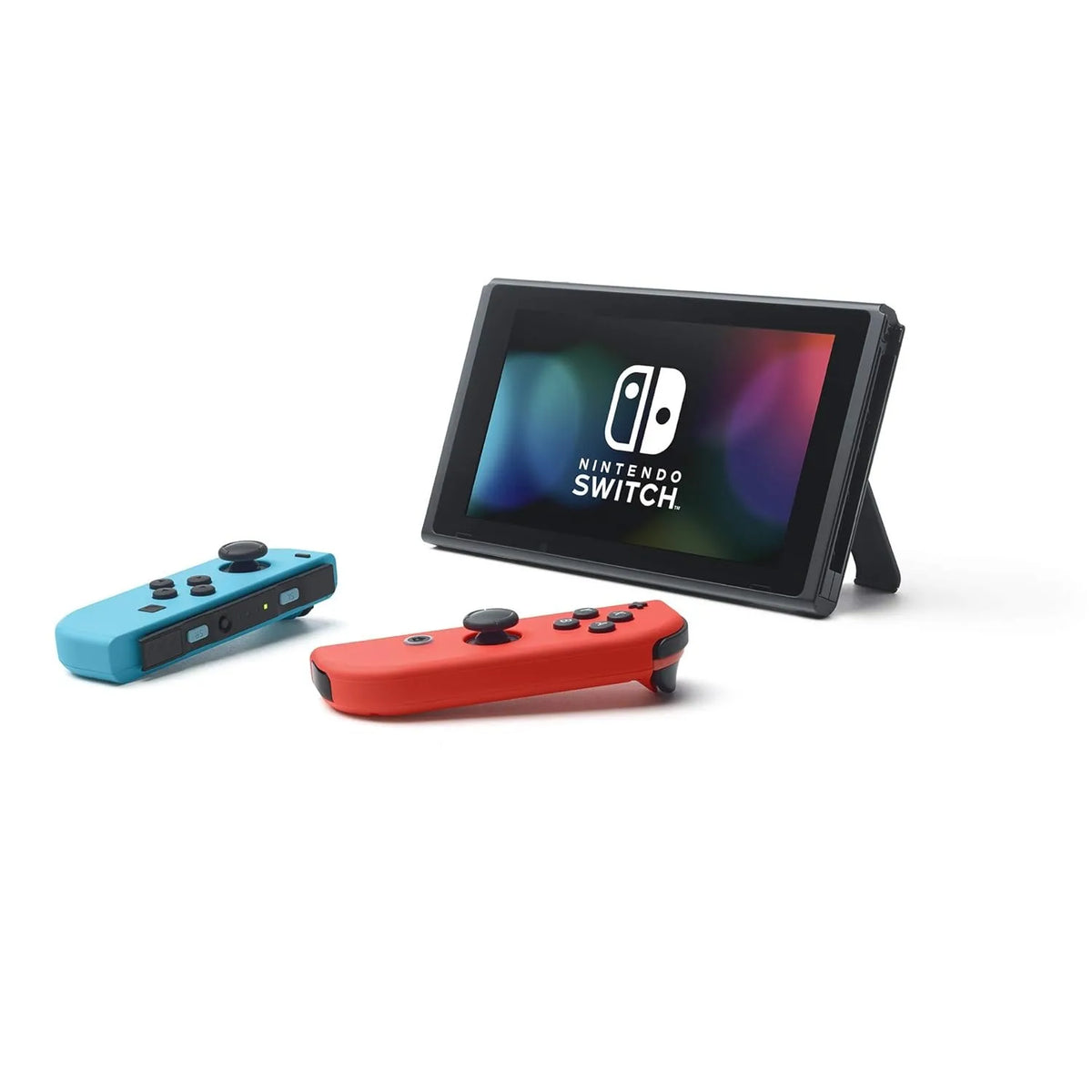 Nintendo Switch Console with Neon Blue and Neon Red Joy-Con, 32GB, Portable & Home Gaming System