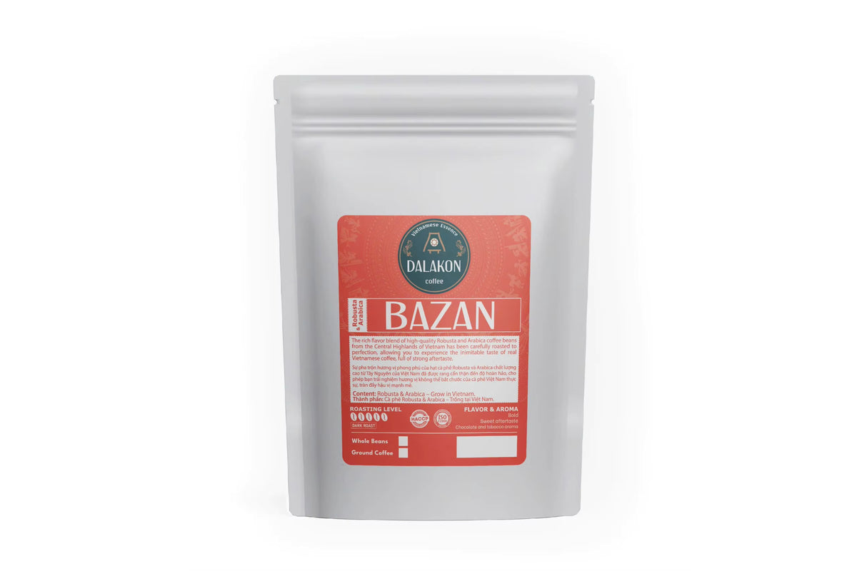 Kafei 0.5kg Bag Whole Liberica Beans French Roast Ground Coffee Vietnam 5% Moisture Bitter Neutral Flavor Long Shelf Caffeinated