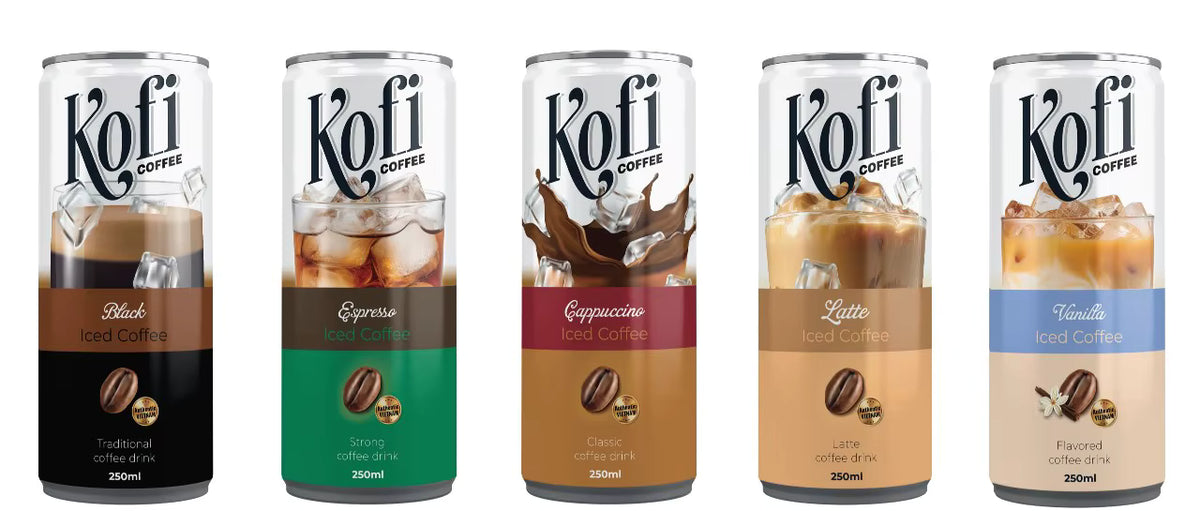 Manufacturer From Vietnam Wholesale 250ml Can Private Label RTD Coffee Drinks Free Sample and Design Chocolate Flavor
