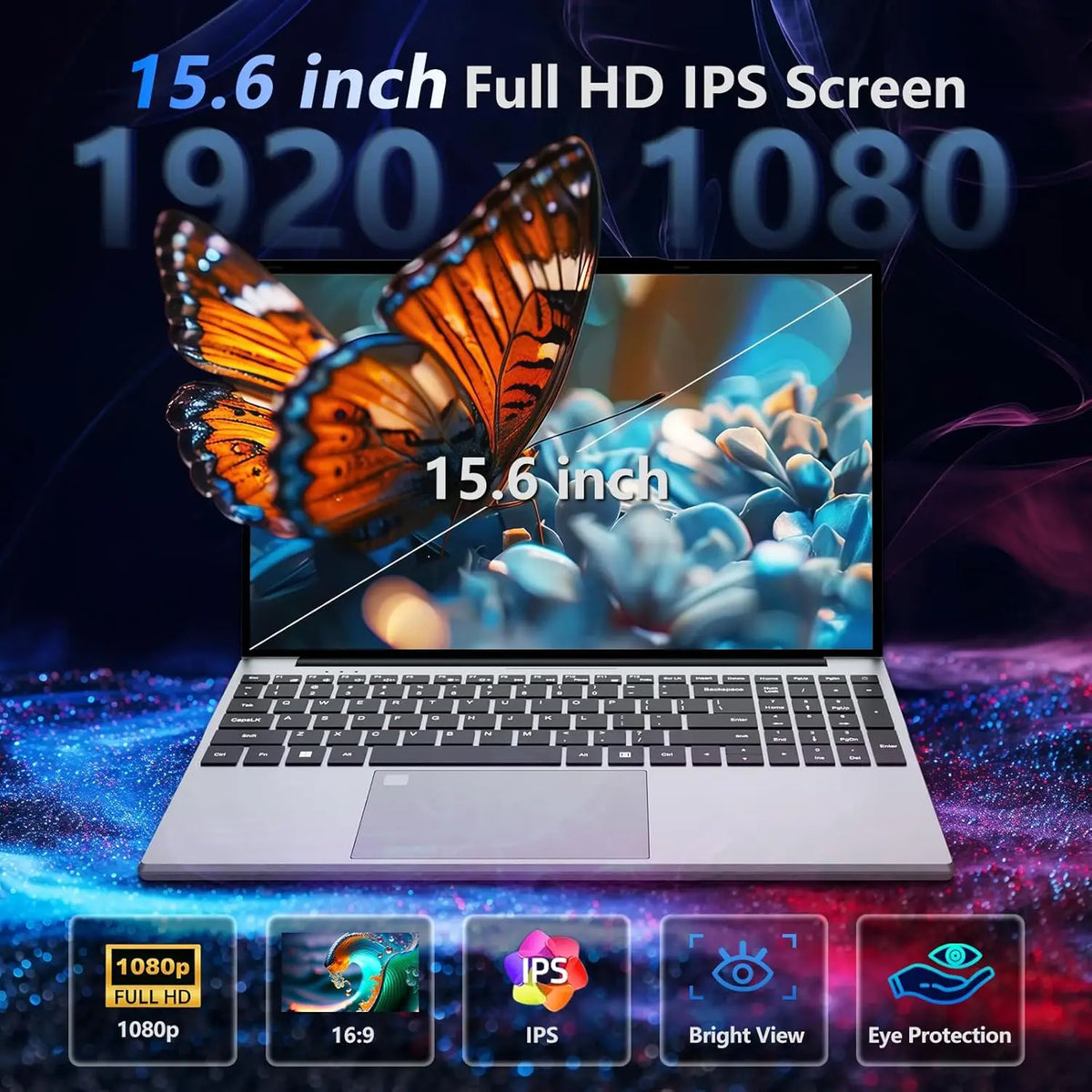 Intel Core i9-9900 Laptop Computer 16GB RAM 1TB SSD Windows 11 Notebook PC Fingerprint Backlight 15.6"Study Office Gaming Laptop