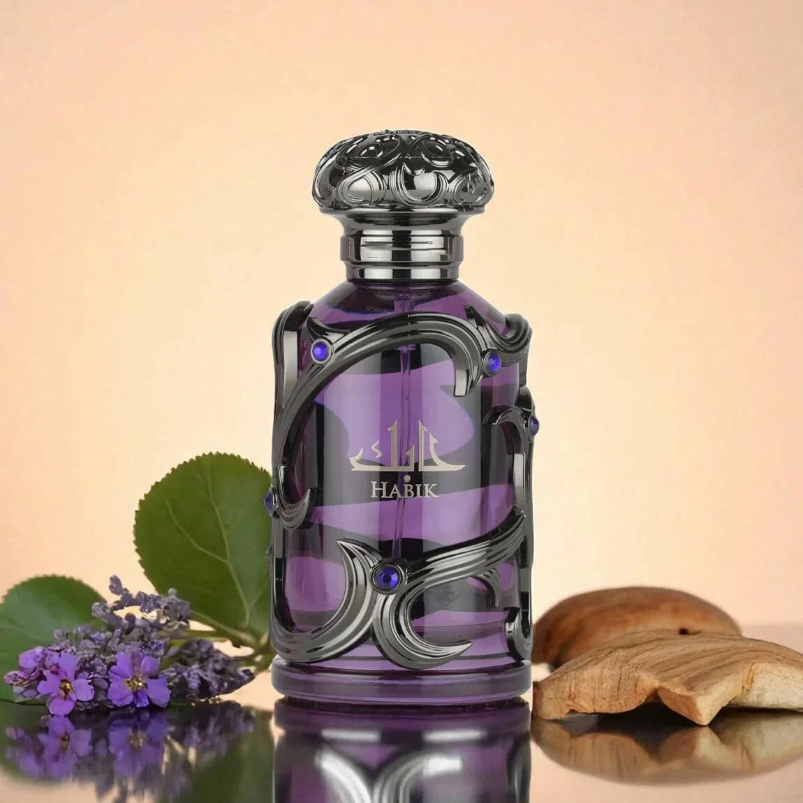 Lattafa Habik – Spicy, Aromatic, Woody, Musky – Eau De Parfum Spray for Men, 3.4 Ounce
