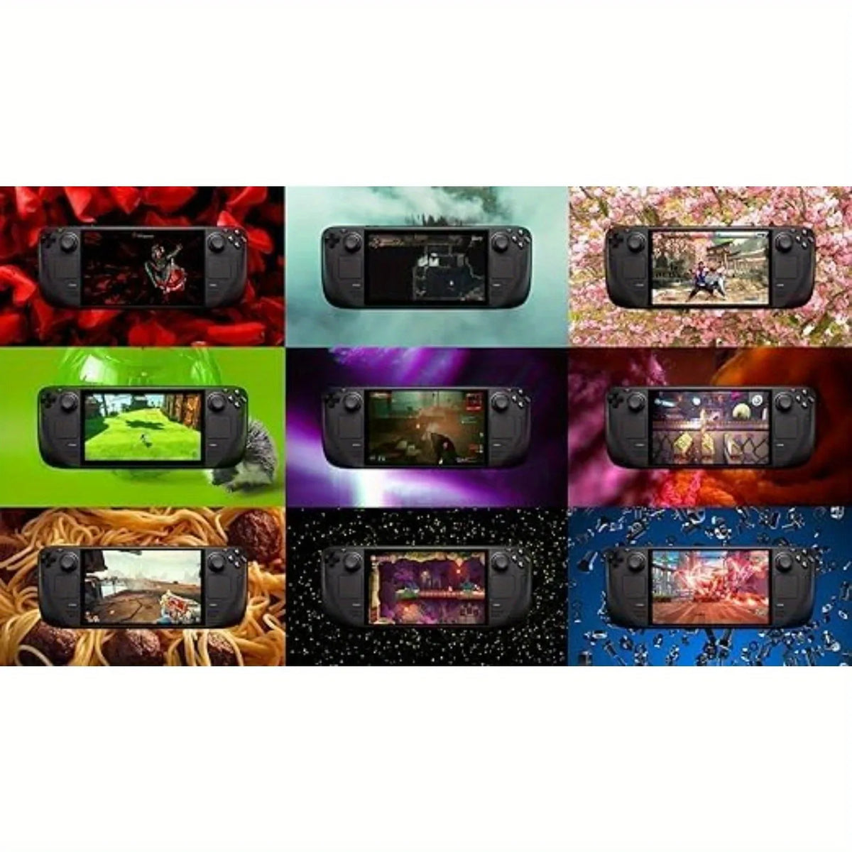 Valve Steam Deck OLED 1TB Gaming Console, 7.4-Inch HDR OLED Display, Portable Handheld System