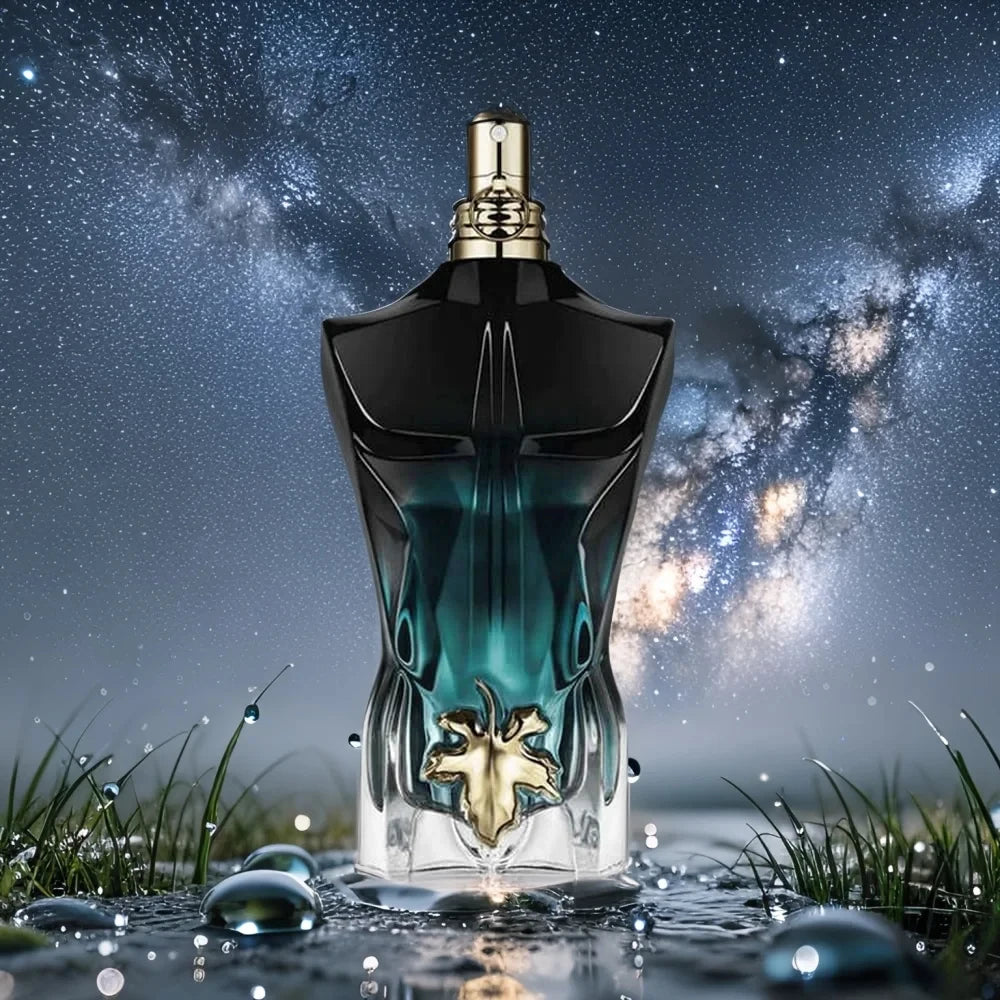 Jean Paul Gaultier Le Beau Le Parfum Intense for Men - Long Lasting Woody Amber Men's Cologne Eau De Parfum with Coconut Wood, Tonka Bean & Sandalwood - Designer Fragrance Spray