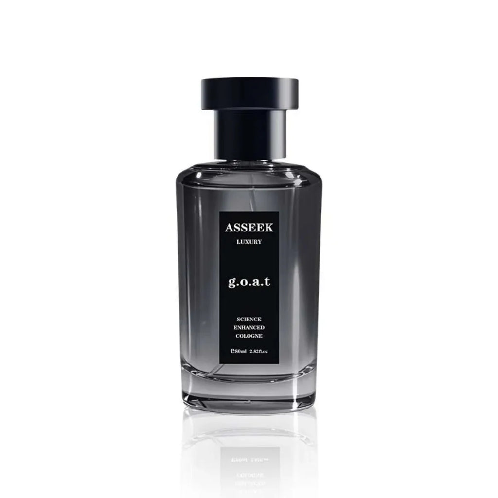 Asseek g.o.a.t Science Enhanced Cologne Men Perfume Fresh Woody Aquatic Scent 80ml 2.82 FL OZ Long Lasting Fragrance Spray For Male