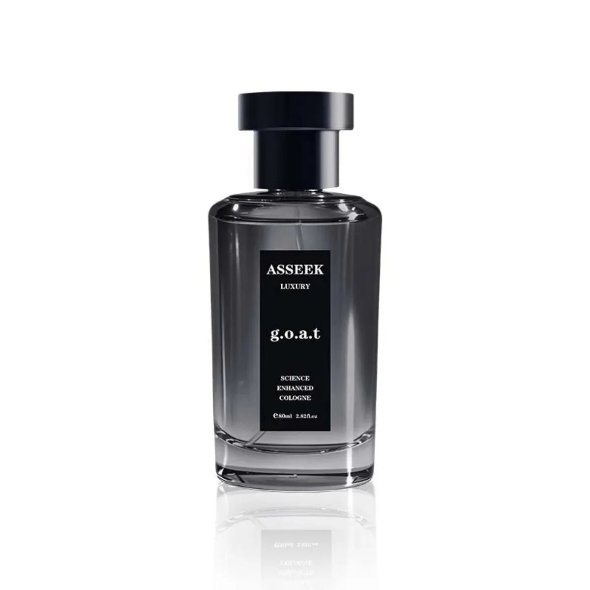 Asseek g.o.a.t Science Enhanced Cologne Men Perfume Fresh Woody Aquatic Scent 80ml 2.82 FL OZ Long Lasting Fragrance Spray For Male