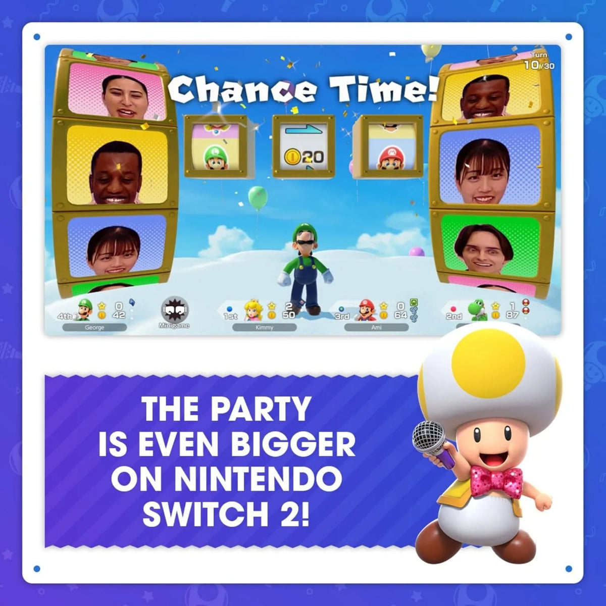 Super Mario Party Jamboree + Jamboree TV (Nintendo Switch 2 Edition)-Hong Kong Version