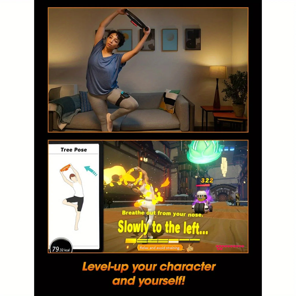 Ring Fit Adventure for Nintendo Switch – Fitness Adventure Game with Ring-Con & Leg Strap