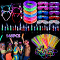 145PCS Glow in The Dark Party Supplies, Light Up Party Favors Bulk Party Pack, Glow Party Supplies, Neon Party Supplies