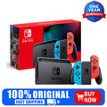 Nintendo Switch Console with Neon Blue and Neon Red Joy-Con, 32GB, Portable & Home Gaming System