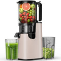 5.4" Large Feed Chute Slow Masticating Juicer, 350W Cold Press Juicer Machines for Whole Fruits & Veggies, 50RPM Quiet Juicer Extractor, Easy to Clean, 2 Color Options, BPA-Free for Home Fresh Juice