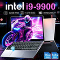 Intel Core i9-9900 Laptop Computer 16GB RAM 1TB SSD Windows 11 Notebook PC Fingerprint Backlight 15.6"Study Office Gaming Laptop