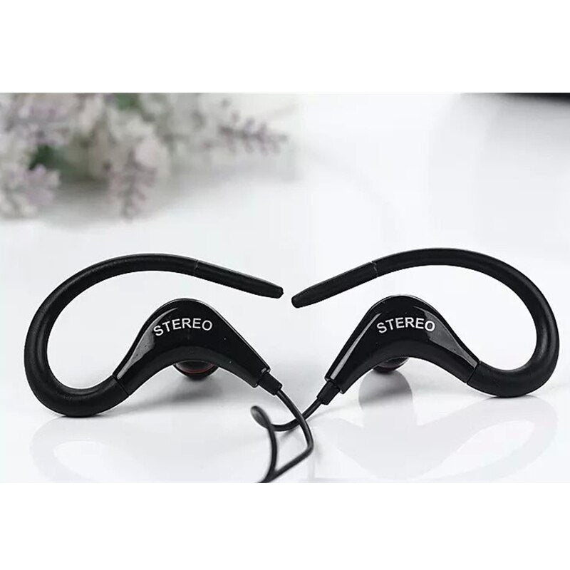 سماعات أذن رياضية سلكية M&J Bass مقاس 3.5 ملم مع ميكروفون لهواتف آيفون وسامسونج ومشغلات MP3 وMP4 والكمبيوتر بجودة عالية