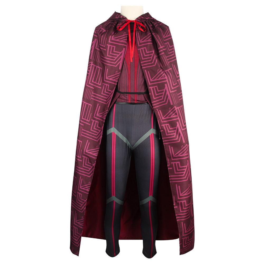 Halloween cosplay costume featuring Crimson Witch and Crimson Witch cosplay costumes