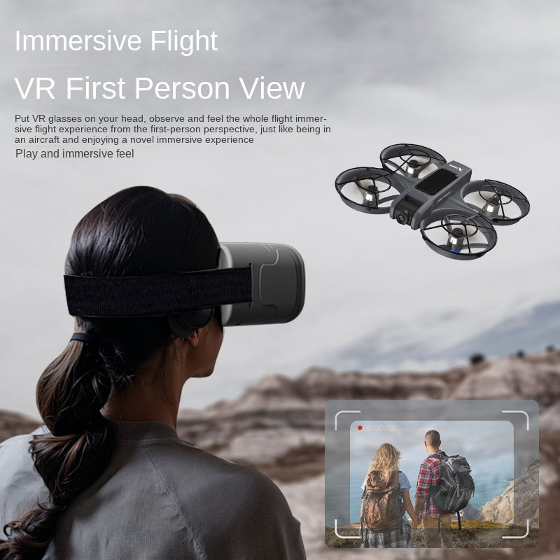 طائرة بدون طيار X226 VR الإصدار بدون فرش FPV لسباق الطائرات بدون طيار مع تحليق بالتدفق البصري، طائرة تصوير جوي عالية الدقة تعمل بالتحكم عن بعد