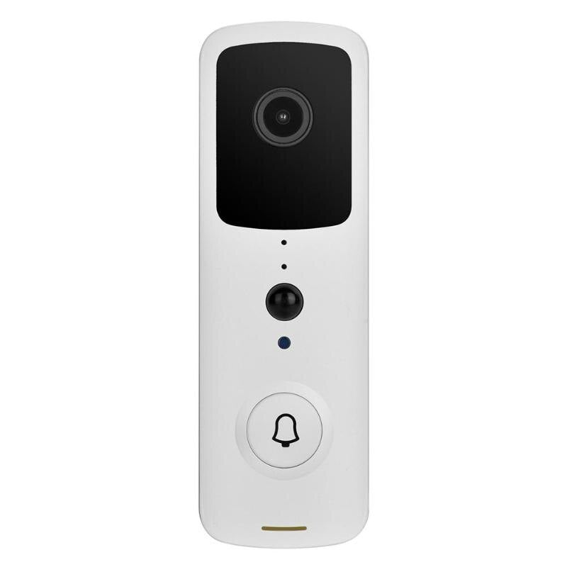 جرس باب ذكي V30 بدقة 1080 بكسل يعمل بالواي فاي، جرس باب فيديو ذكي مع إنذار بالأشعة تحت الحمراء، نظام اتصال داخلي، مراقبة في الوقت الفعلي وكاميرا أمان