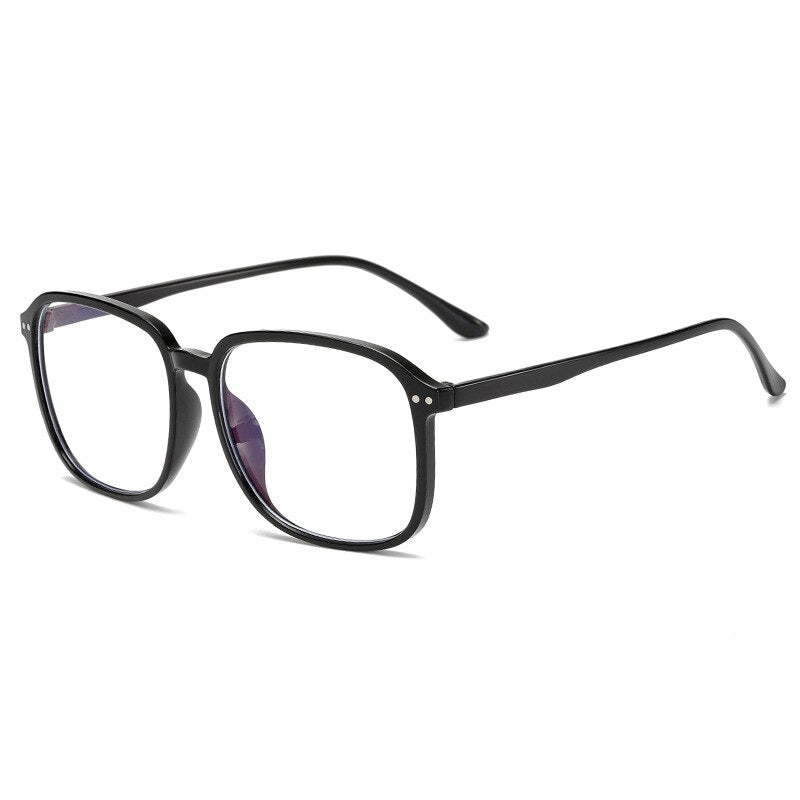Office Anti Blue Light Oversized Glasses Computer Women Blue Blocking Gaming Big Size Men Eyeglasses Frame Trends