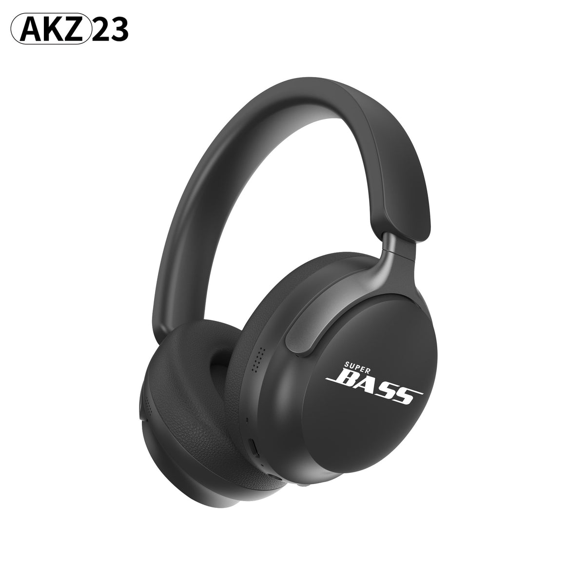 سماعة بلوتوث لاسلكية جديدة بلون الماكرون AKZ-23 سماعة رأس FM تدعم بطاقة الذاكرة