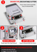 آلة تقطيع اللحوم إلى شرائح / قطاعة لحم الخنزير / آلة تقطيع وفرم اللحوم