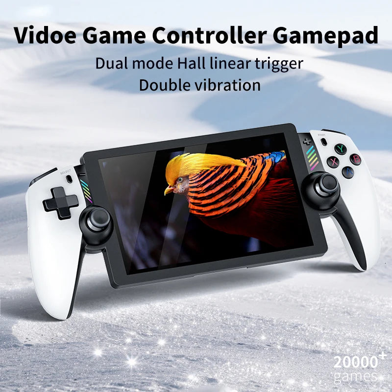 NEW Mini M28 Retro Video Game Console Wi-Fi 7 Inch IPS Screen 4000mAh Octa-core CPU Linux OS Portable Pocket Player Support Ps2